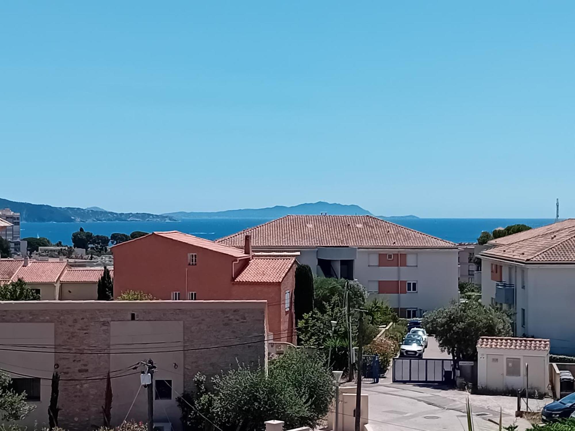 Charmante Chambre Avec Vue Mer La Ciotat Luaran gambar