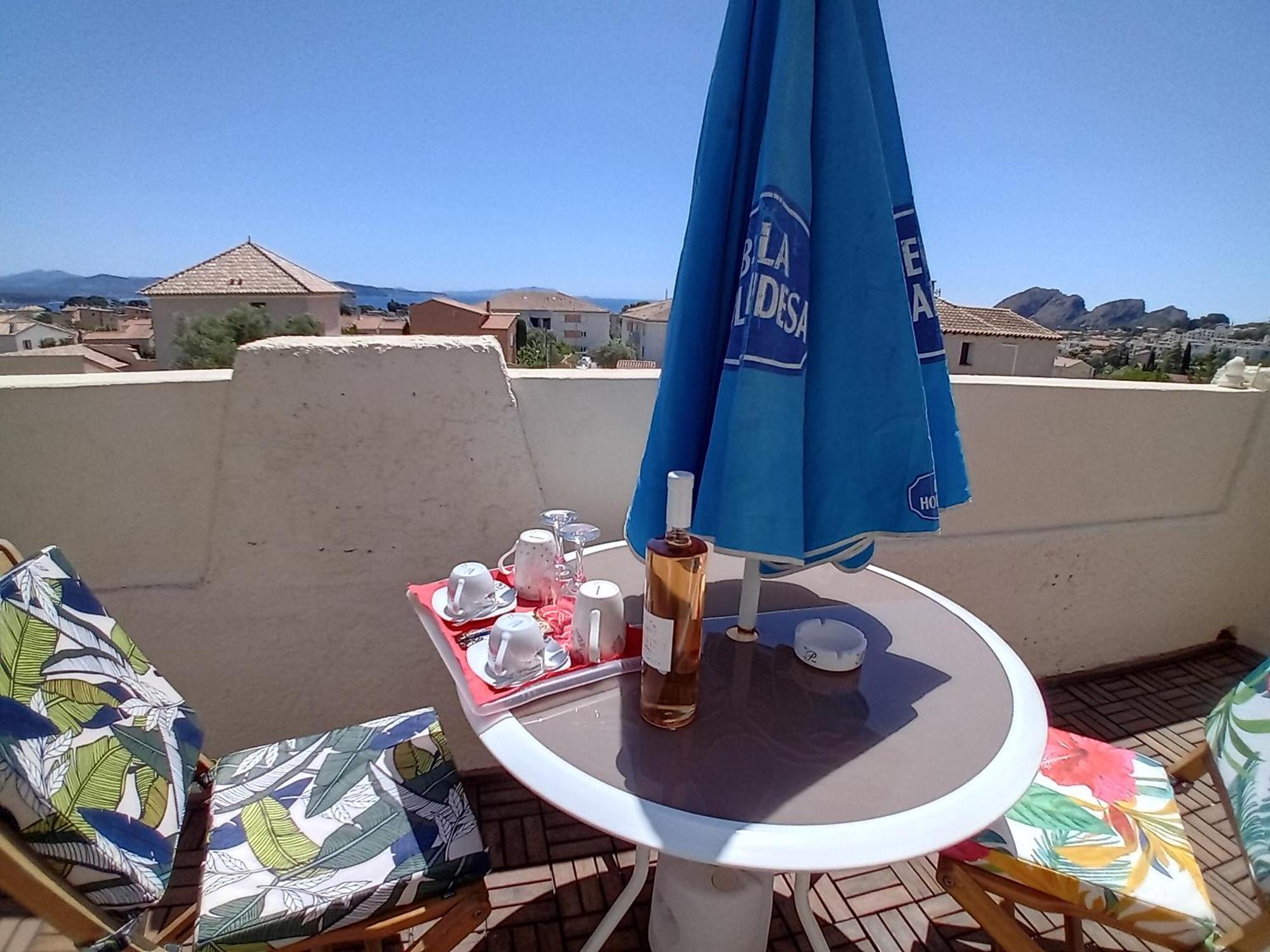 Charmante Chambre Avec Vue Mer La Ciotat Luaran gambar